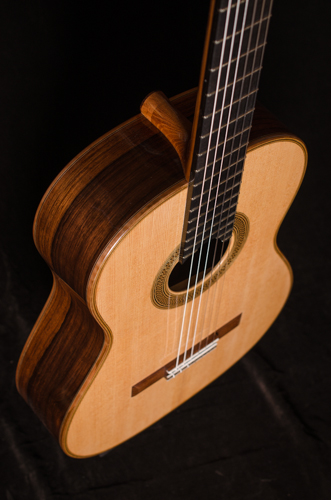 Spruce/African rosewood